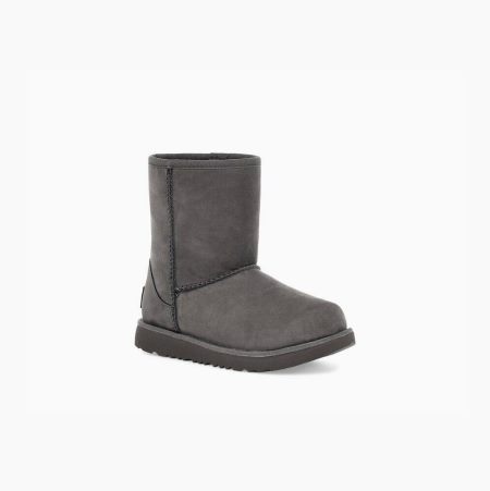 UGG Classic II Weather Short Grey Boots for Kids (MPIA06579)